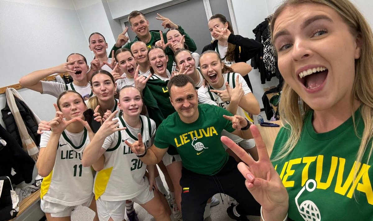 U-16 merginų rinktinė triumfavo EGBL ture Rygoje