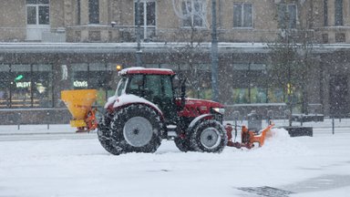 Į Vilnių atkeliavo tikra žiema, sinoptikai perspėja apie orų pokyčius