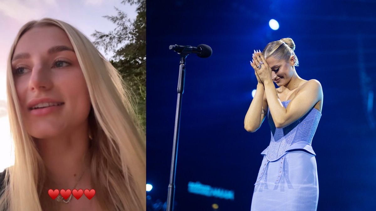 Jessica Shy performs on stage