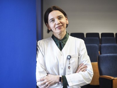 Nacionalinio vėžio instituto chemoterapijos skyriaus vedėja, doc. dr. Birutė Brasiūnienė