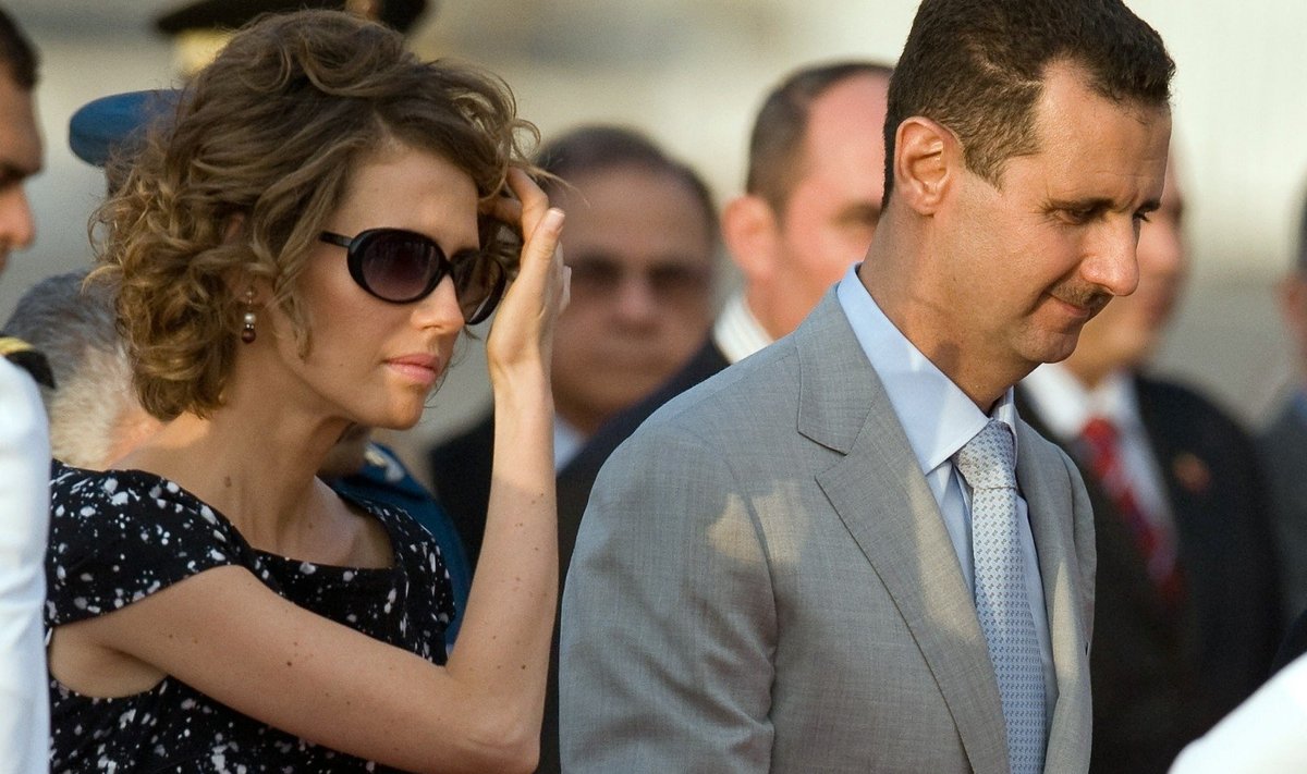 Asma al-Assad, Basharas al Assadas