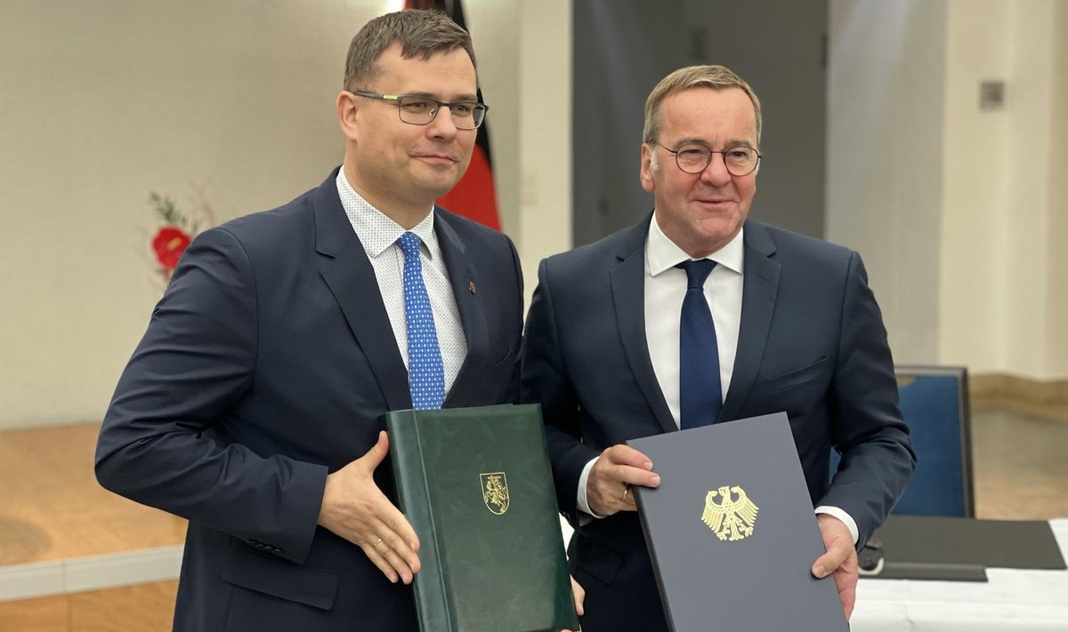 Lithuania, Germany sign defence cooperation agreement