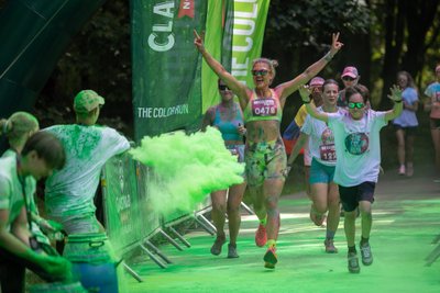 "The Color Run" bėgimas