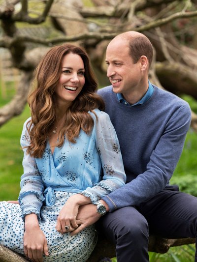 Kate Middleton ir princas Williamas