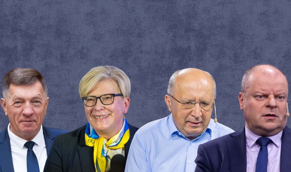 Buvę premjerai: Algirdas Butkevičius, Ingrida Šimonytė, Andrius Kubilius, Saulius Skvernelis