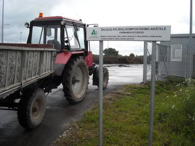 Veikia ir žaliųjų atliekų priėmimo aikštelės