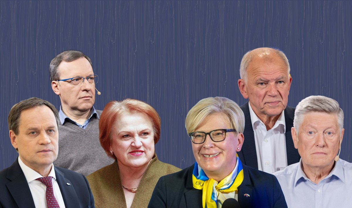 Band? ne kart?, bet nepavyko: Waldemaras Tomaszewski, Kazimira Danut? Prunskien?, Ingrida ?imonyt?, Artūras Paulauskas, Naglis Puteikis ir Vytenis Povilas Andriukaitis