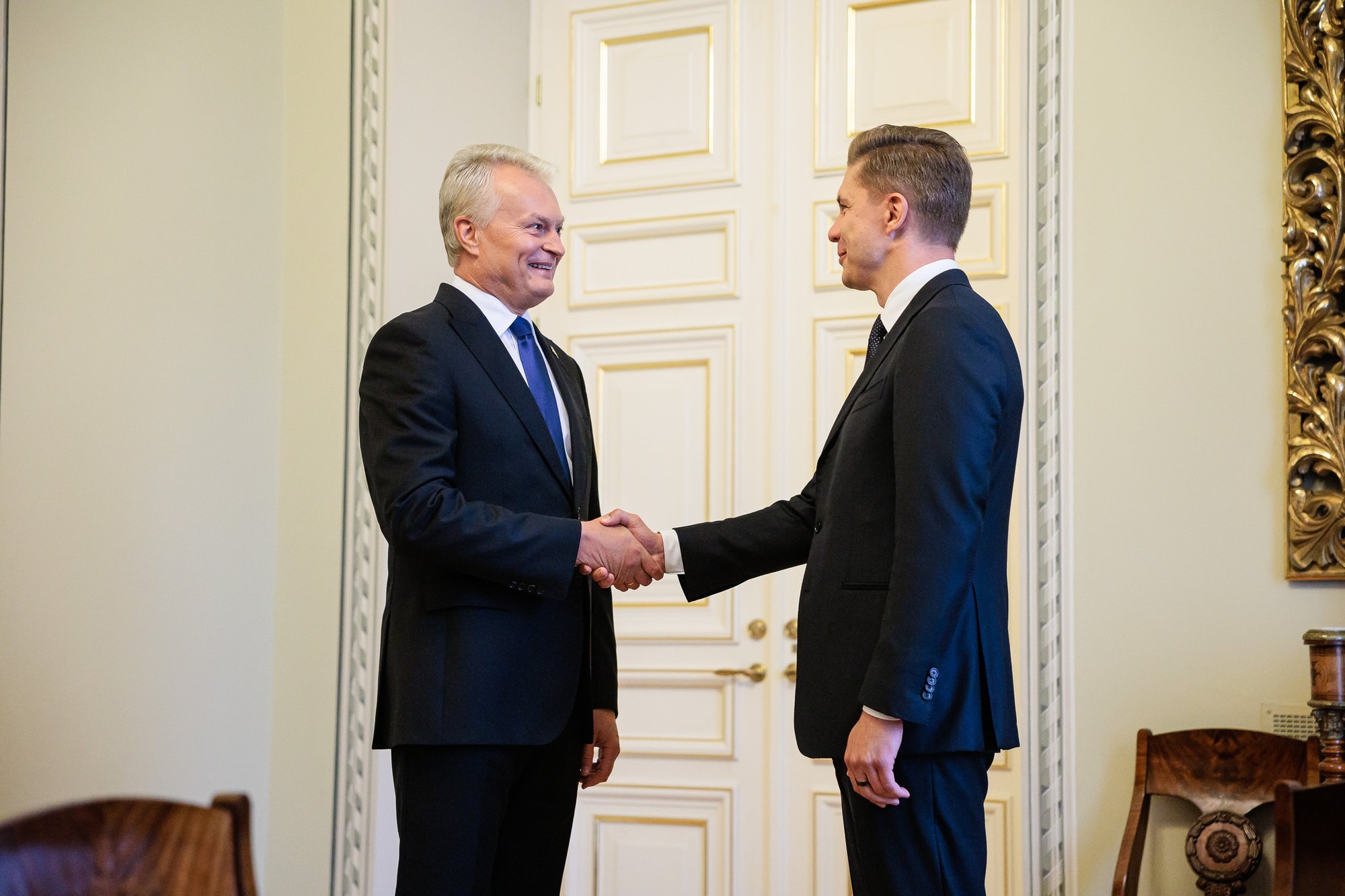 Lithuanian President to meet PM nominee Sinkevičius