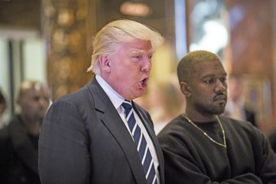 Kanye Westas ir Donaldas Trumpas