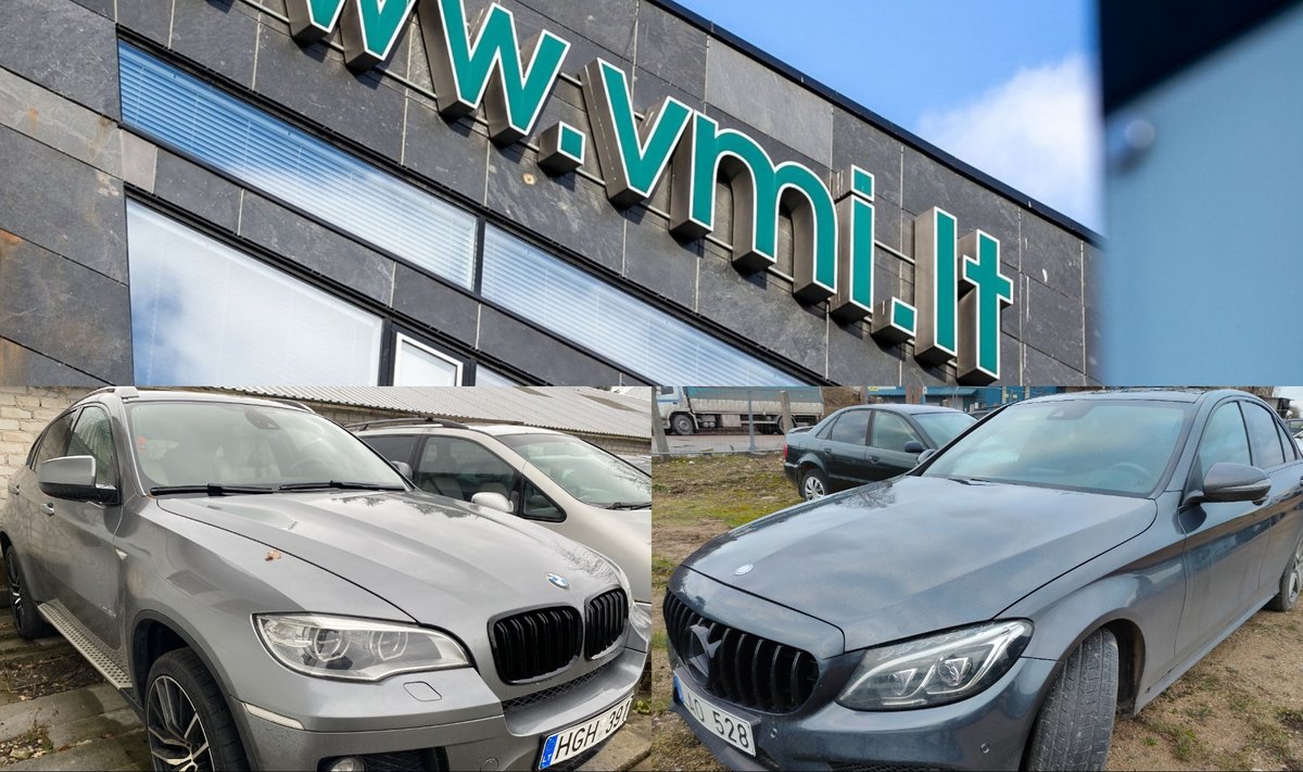 VMI parduodami automobiliai