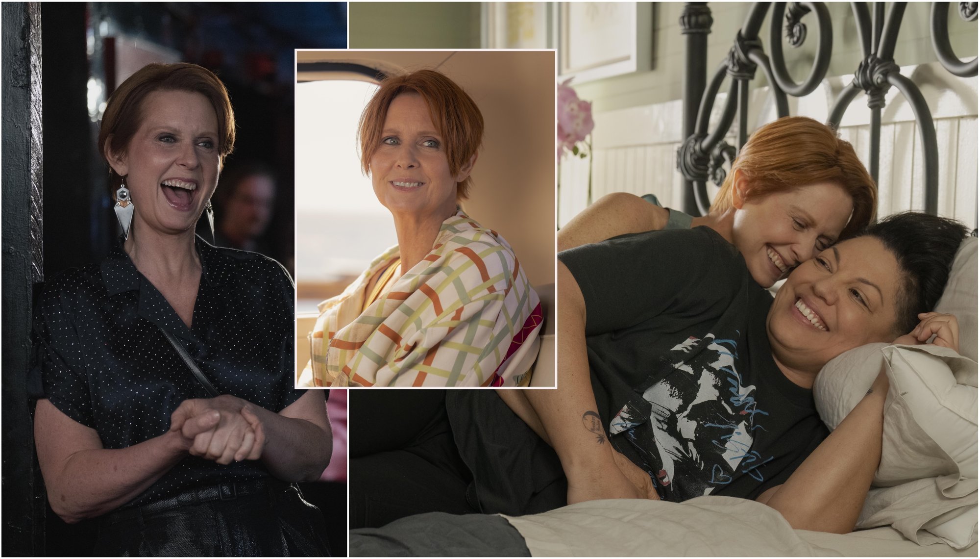 Į TV ekranus grįžusi Cynthia Nixon: Miranda išmokė mane būti šiek tiek ...