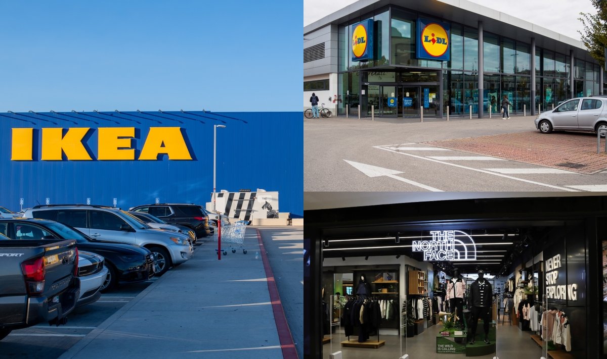 Sukčiai prisidengia tokiais žinomais prekių ženklais kaip „Ikea“, „Lidl“ ir „North face“