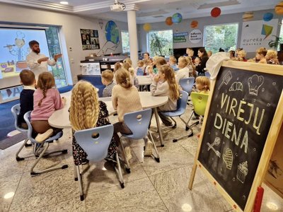 Virtuvės šefo Gedimino Endriukaičio edukacija vaikams