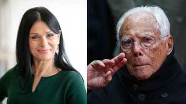 90-metis italų mados karalius Giorgio Armani pirmą kartą prisipažino apie intymius santykius su savo gyvenimo vyrais