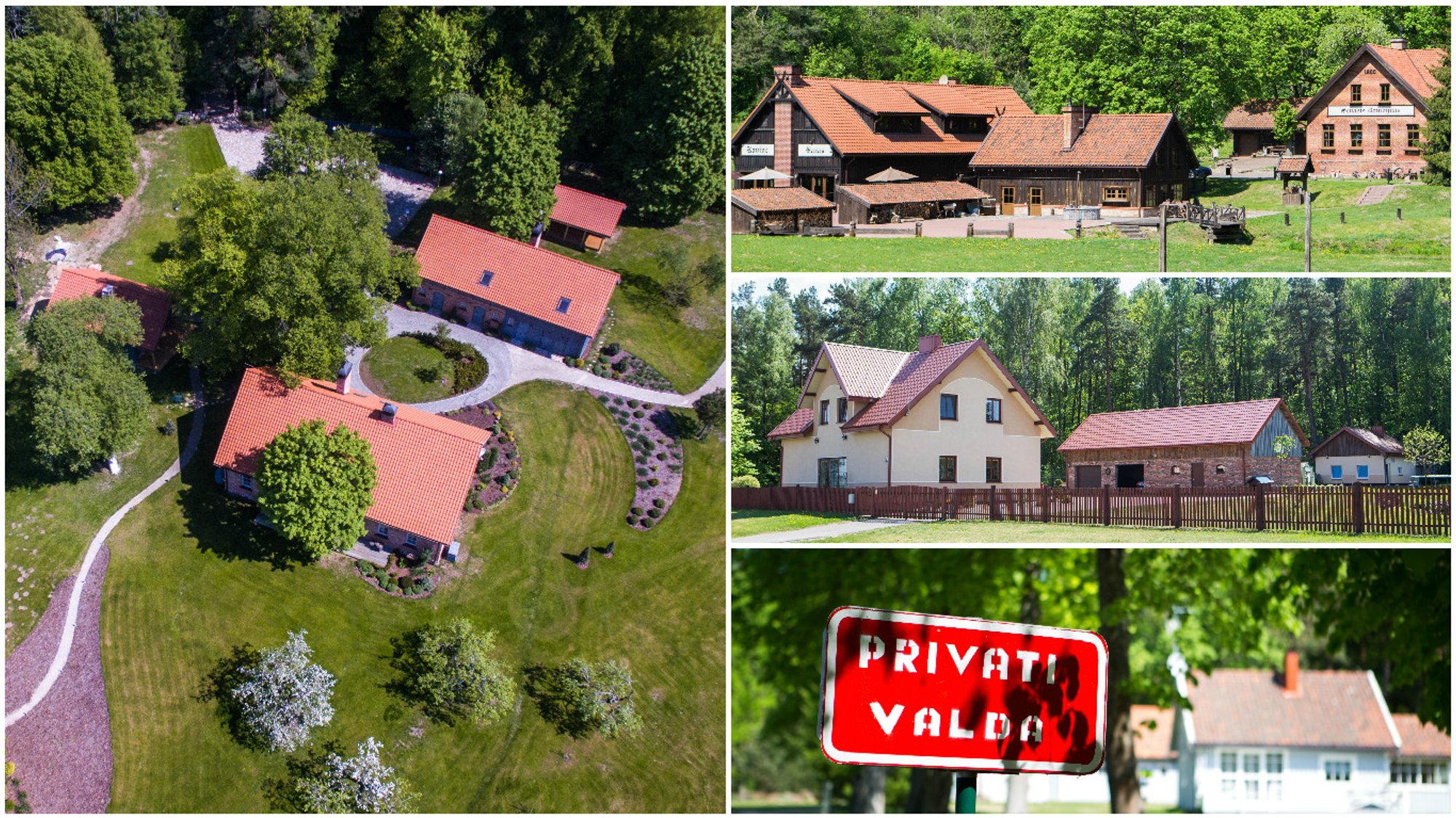 Slaptas politikų ir verslininkų rojus draustiniuose: ištaigingos ...