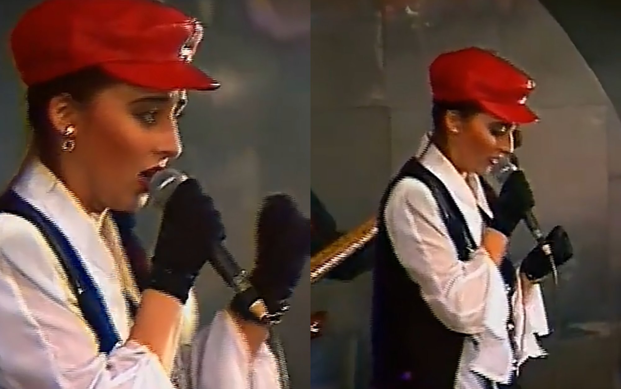 Archival footage reveals a young, unrecognizable Lithuanian singer Irma Jurgelevičiūtė at 22