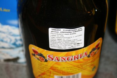 Vyno gėrimas Sangria