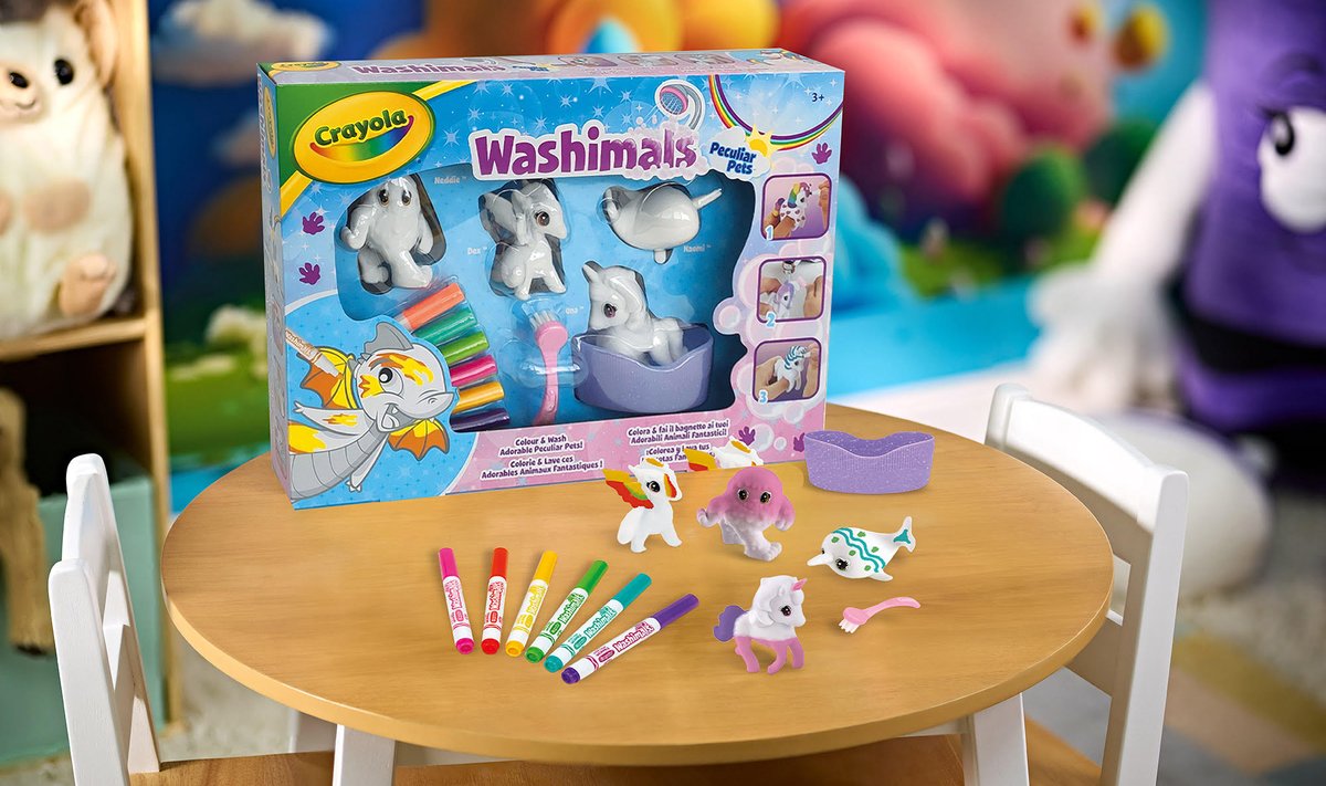 Crayola Washimals Magiški augintiniai