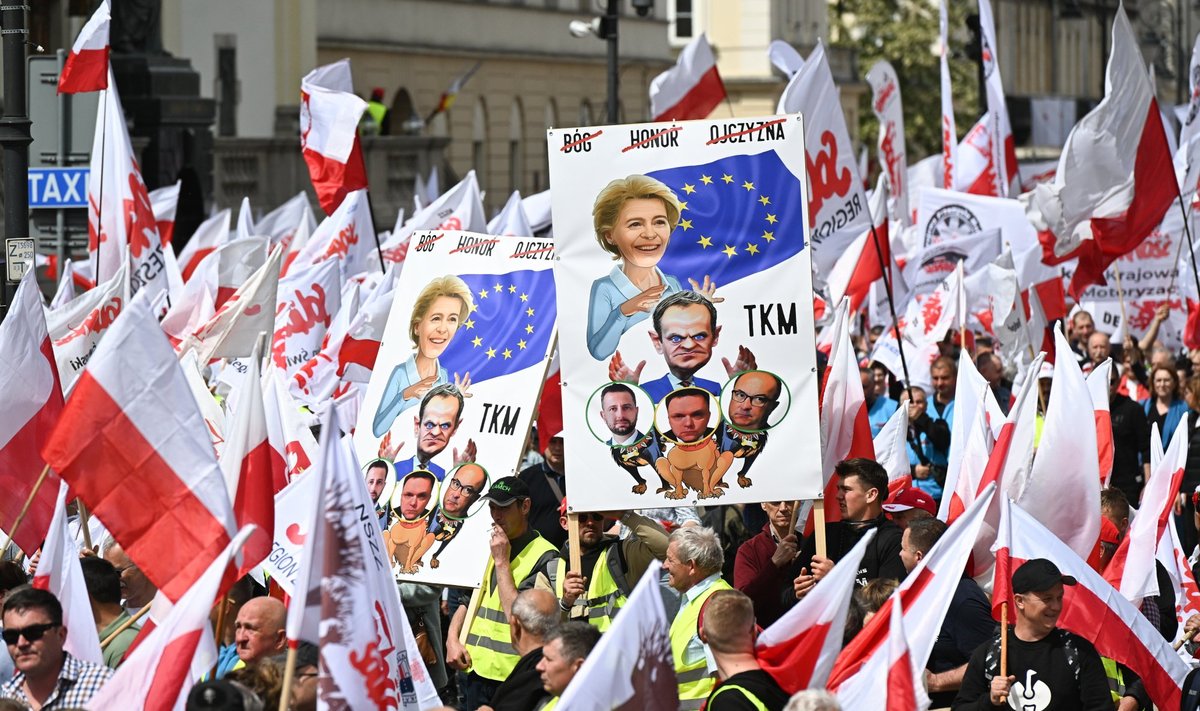 Lenkijos ūkininkų protestas