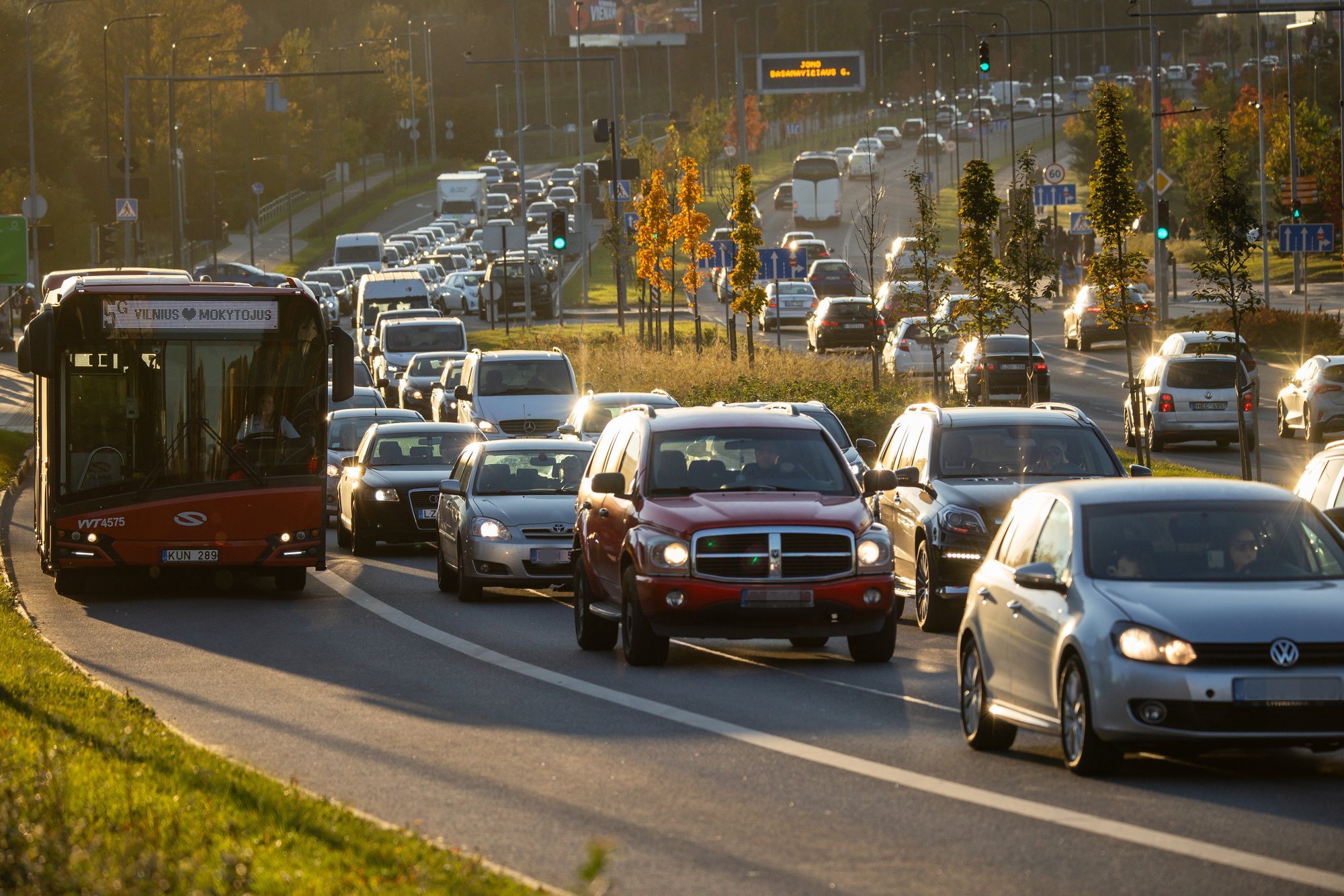 Traffic Lights Out at Several Vilnius Intersections Due to Electrical Fault