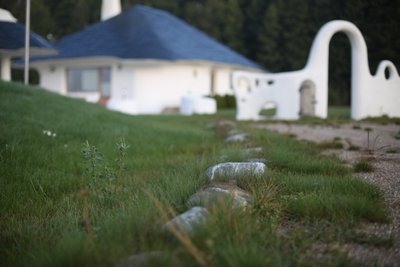 Namas iš organiškų medžiagų