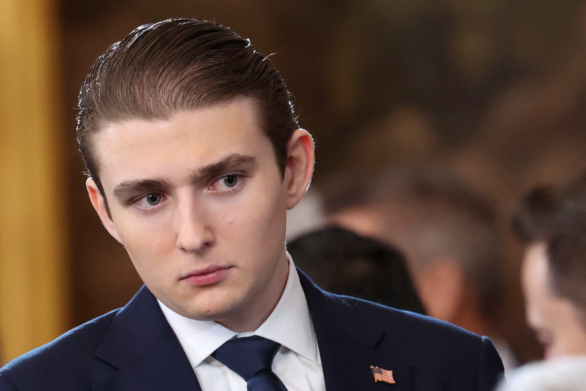 Barron Trump 'no longer leaves home' after threats
