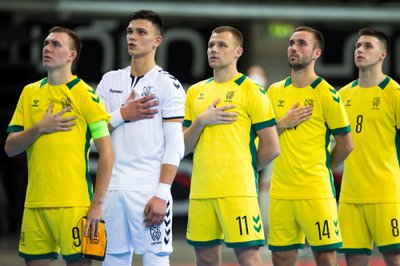 Lietuvos salės futbolo rinktinė (Foto: LFF)