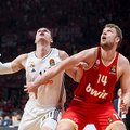 Lyderių charakteris: „Olympiakos“ klampiame ketvirtfinalio starte įveikė Europos karalius