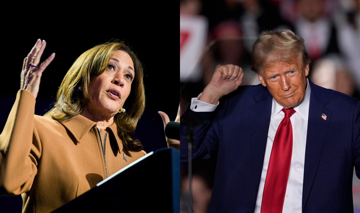 Kamala Harris, Donald Trump