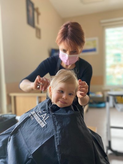 Edita kerpa hospiso vaikų skyriaus pacientę