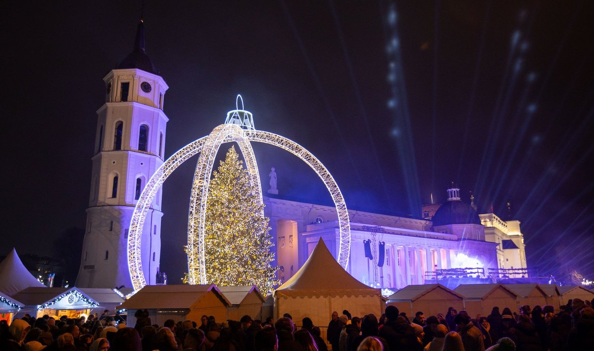 Vilniaus Kalėdų eglės įžiebimas