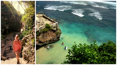 Blue Point Beach Balio saloje, Indonezija