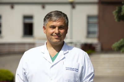 Kauno klinikų Anesteziologijos klinikos vadovas profesorius Andrius Macas