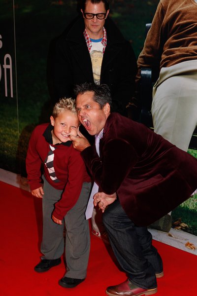 Filmo BAD GRANDPA pristatymas Amsterdame 