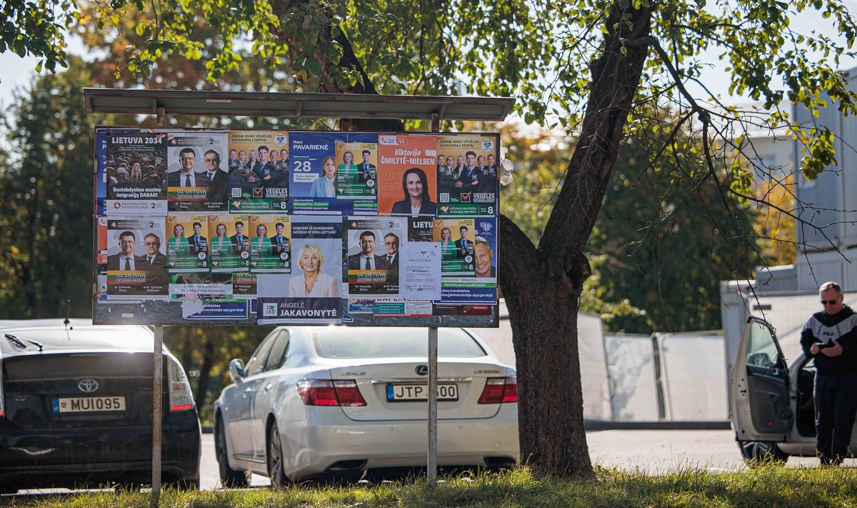 Politikų reklamos Vilniaus mieste