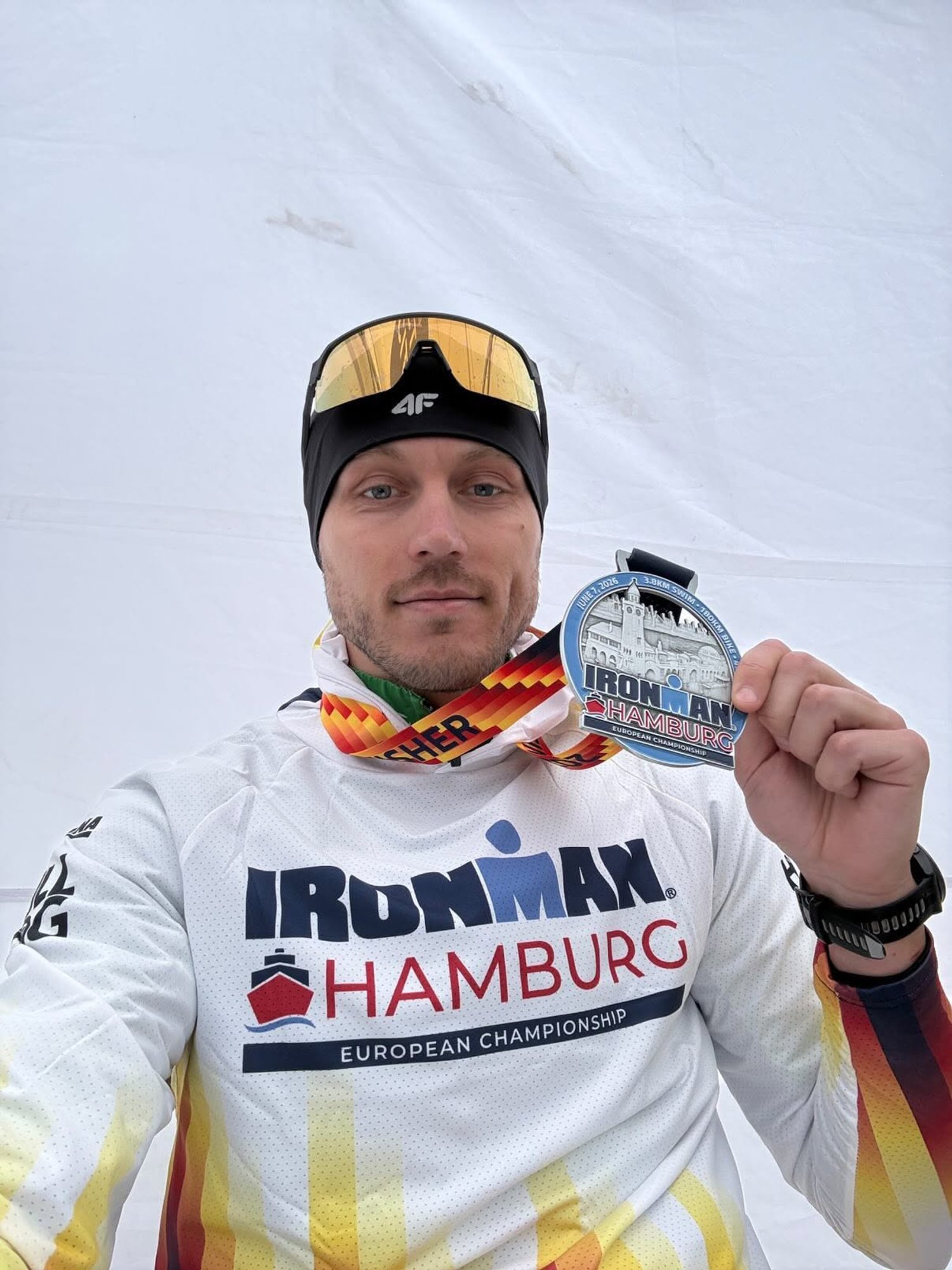 Lithuanian Manto Jablonskis triumphs at Ironman European Championship in Hamburg