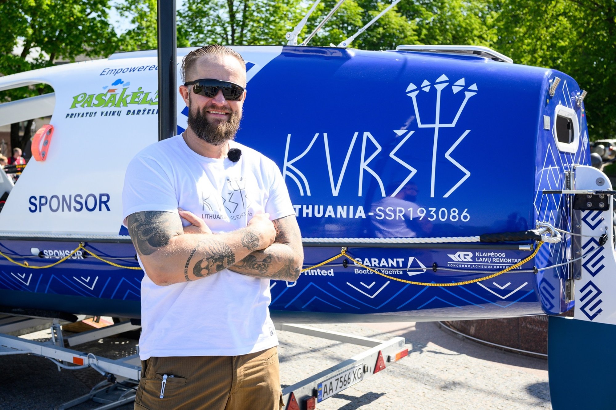 Aurimas Mockus pristatė irklinės valties dizainą ir vardą - Delfi kelionės