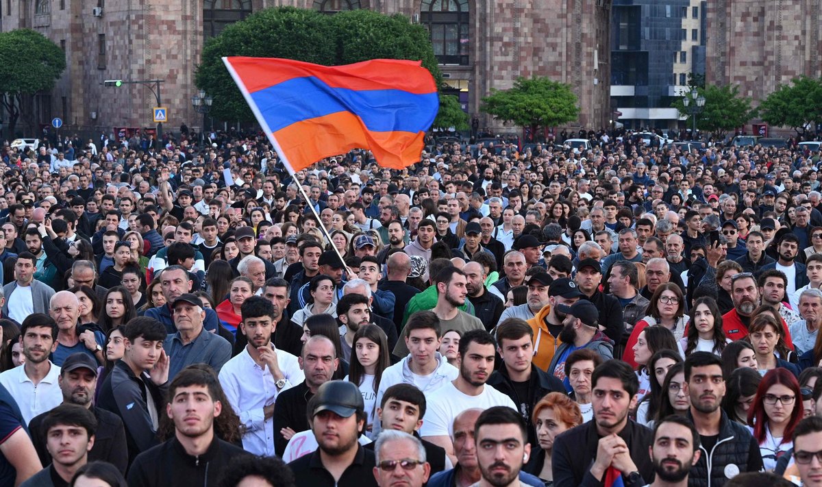 Protestas Armėnijoje