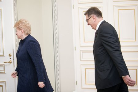 Dalia Grybauskaitė ir Algirdas Butkevičius