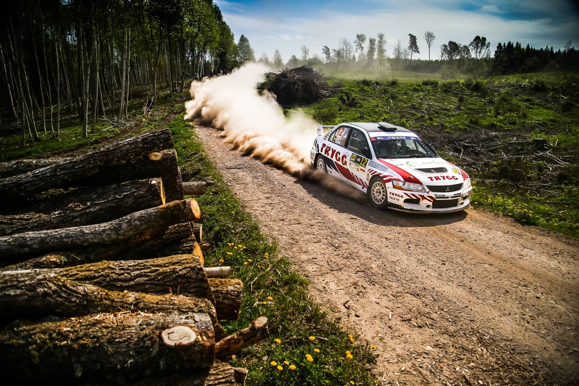 „Žemaitijos“ ralį sėkmingiausiai pradėjo brolių Žalų ekipažas