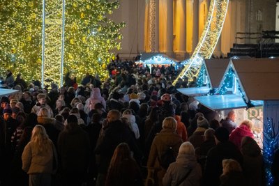 Kalėdų miestelis Katedros aikštėje