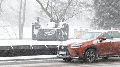 Parą trukęs snygis šalyje ant kojų sukėlė kelininkus: skelbia įspėjimą dėl eismo sąlygų – ką daryti vairuotojams?