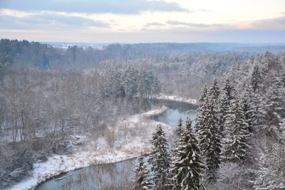 View from the Lajų Path