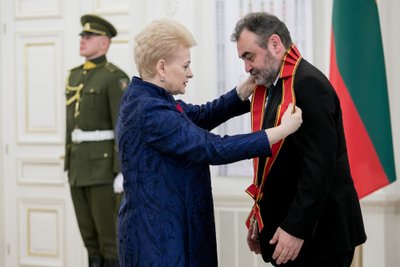 Dalia Grybauskaitė ir Egidijus Kūris