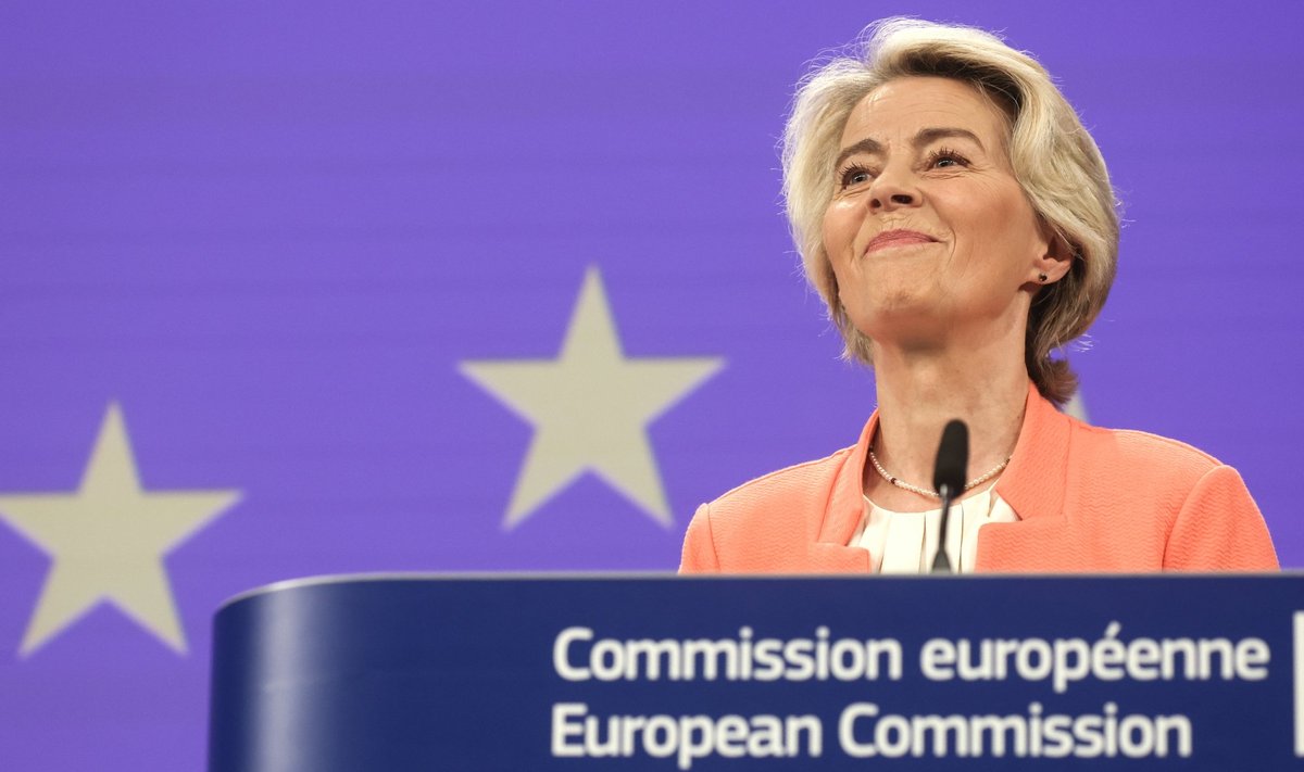 Europos Komisijos vadovė Ursula von der Leyen