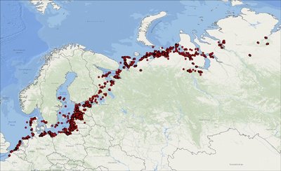 Iš siųstuvų gauta informacija apie jūrinių paukščių migraciją/ Gamtos tyrimų centro pav.