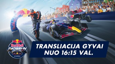 „Red Bull Showrun“ transliacija