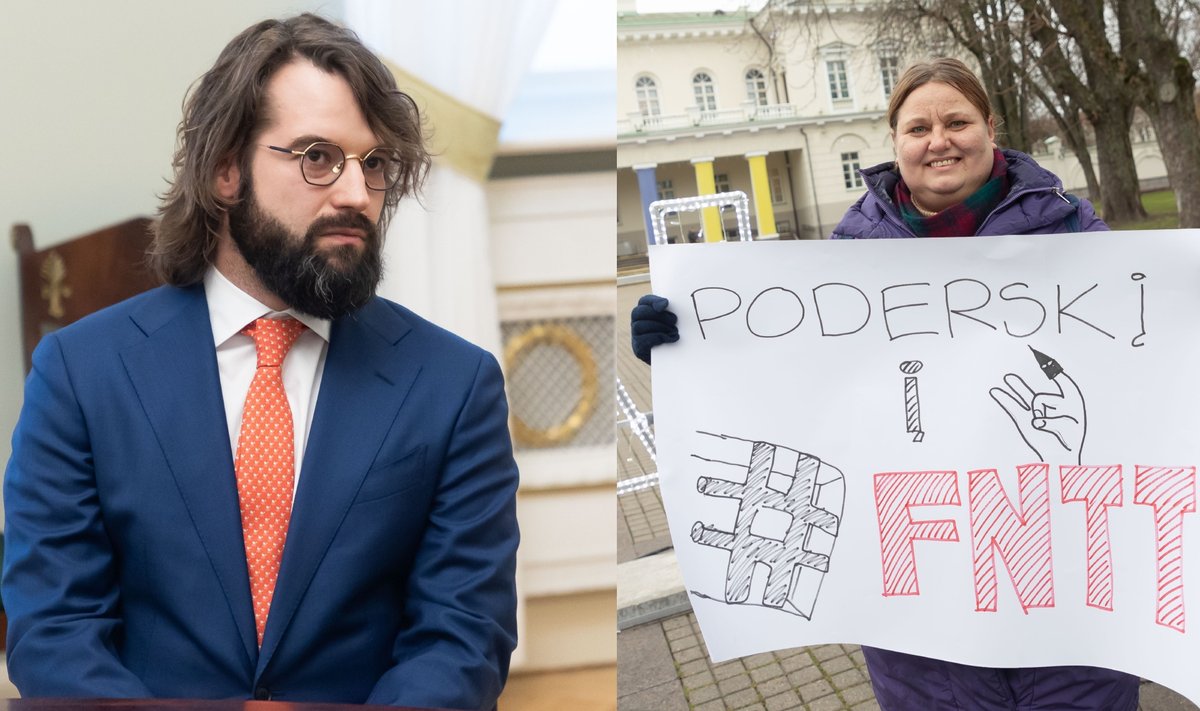 Povilas Poderskis ir Justina Žardeckienė