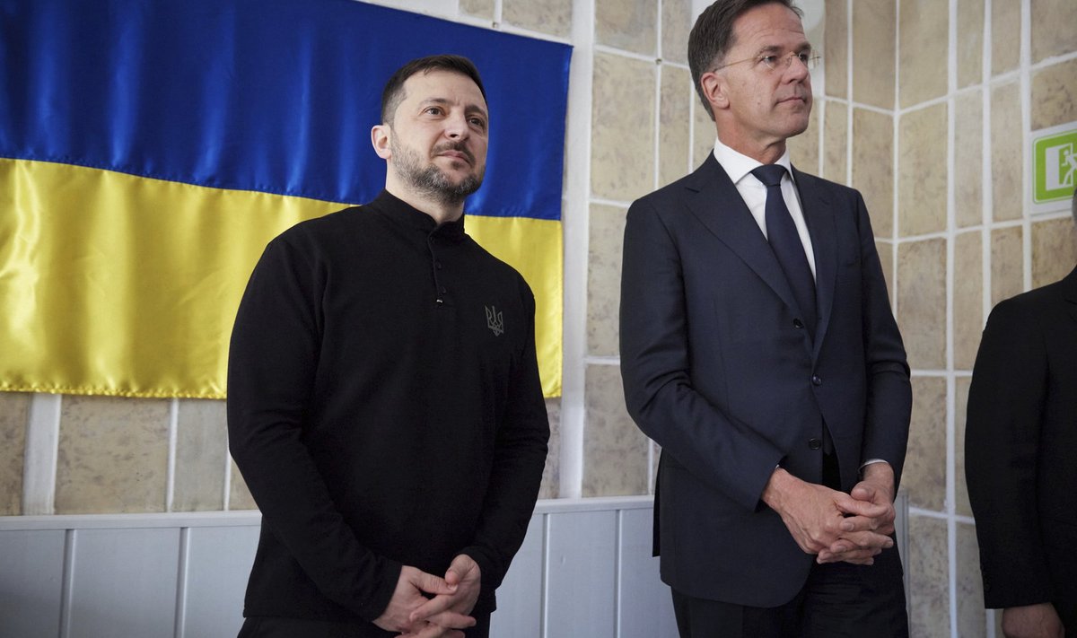 Taikdariai Ukrainoje: Rutte įspėjo dėl 2014 metų „deja vu“