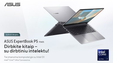 ASUS – jūsų verslo partneris dirbtinio intelekto amžiuje